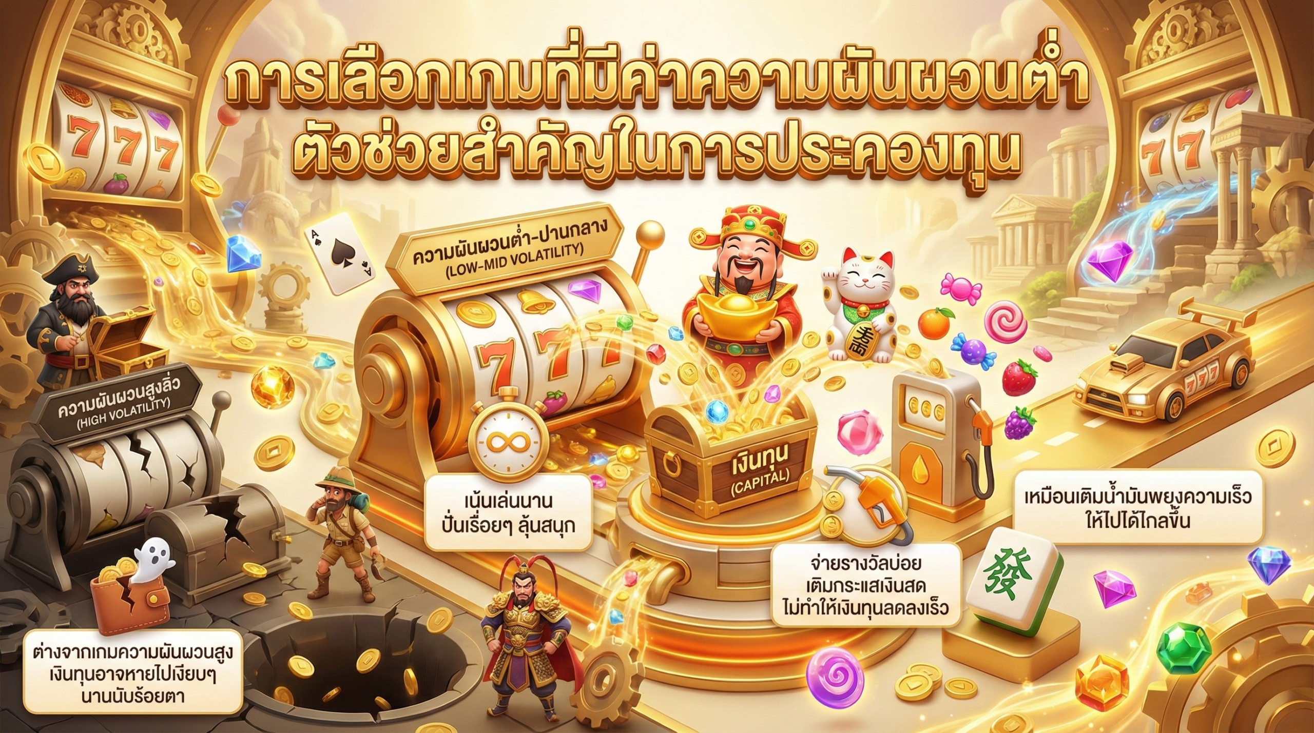 ตัวช่วยสำคัญในการประคองทุน