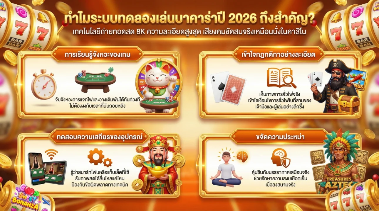 เว็บทดลองเล่นบาคาร่า 2026 ล่าสุด
