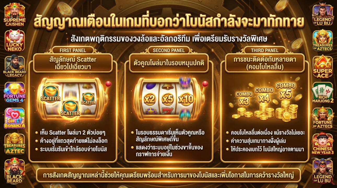 3 สัญญาณเตือนโบนัสใกล้แตก