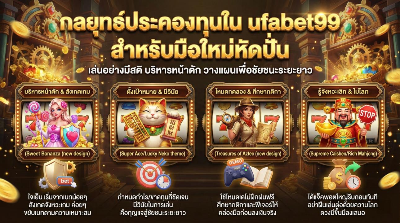 กลยุทธ์บริหารเงินทุนสำหรับมือใหม่