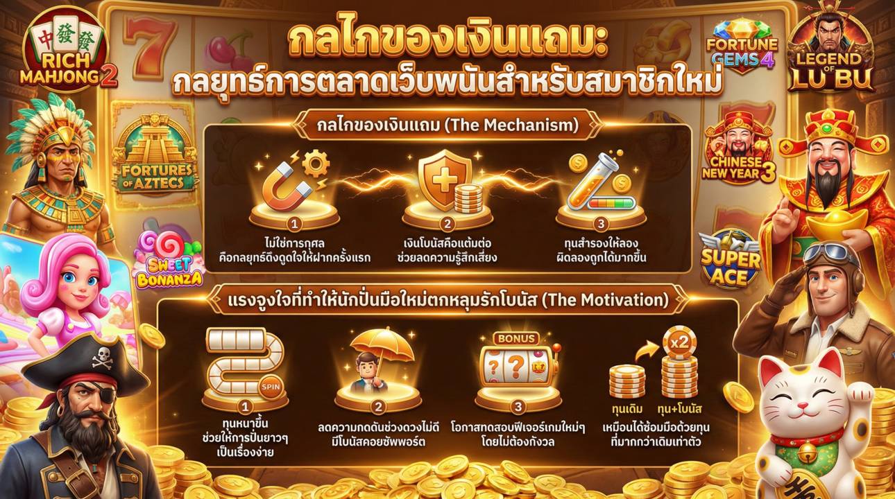 กลไกและแรงจูงใจของโบนัสสมาชิกใหม่
