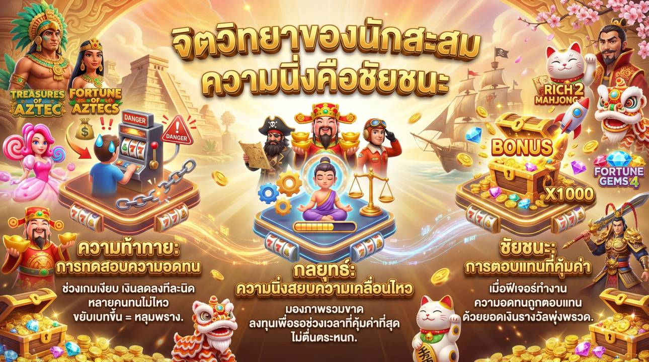 จิตวิทยานักปั่นสล็อต