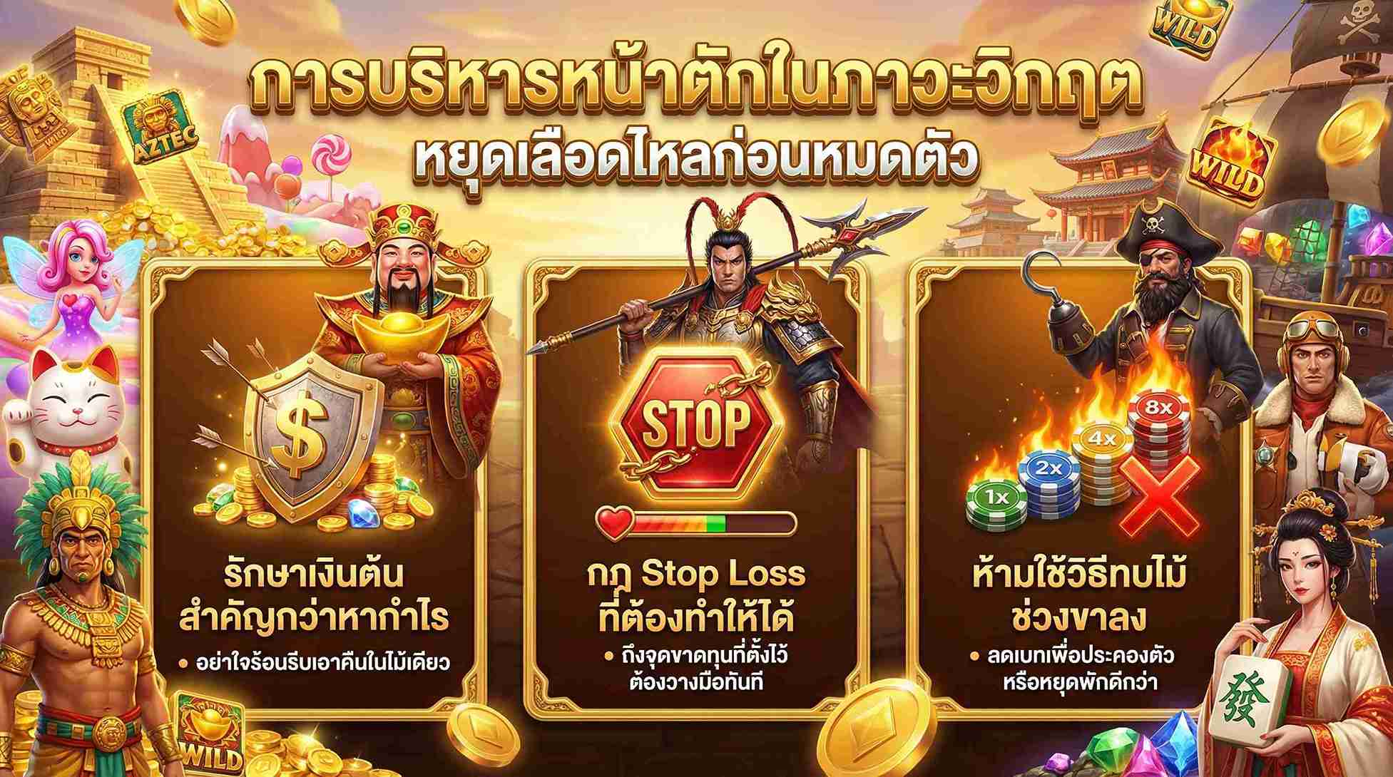 บริหารหน้าตักแก้วิกฤต