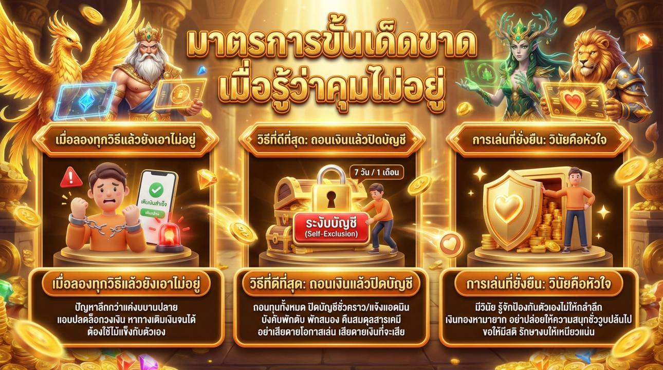 มาตรการดัดหลังเมื่อคุมไม่อยู่