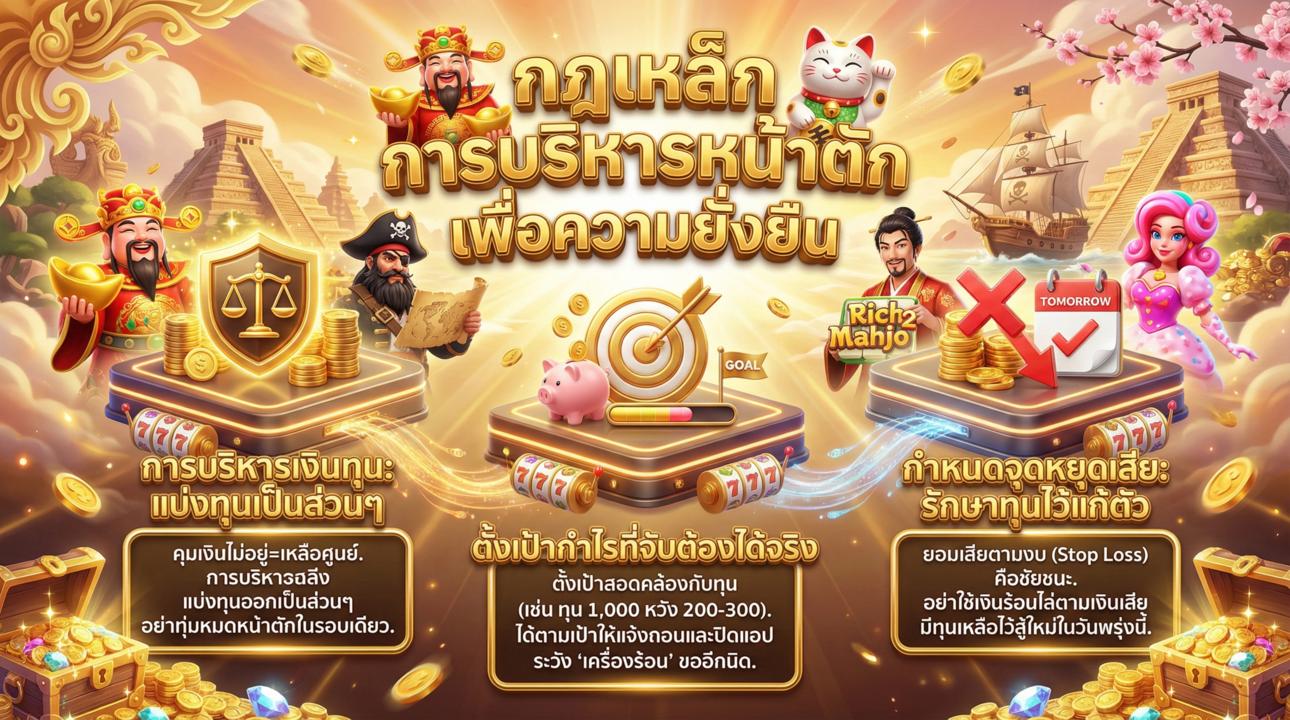 วิธีบริหารเงินทุนสล็อต