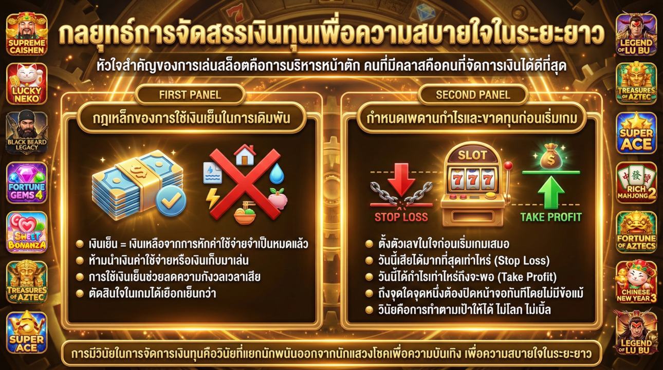 วินัยจัดสรรเงินทุน