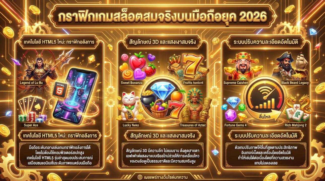 วิวัฒนาการเทคโนโลยีกราฟิกและความสมจริง