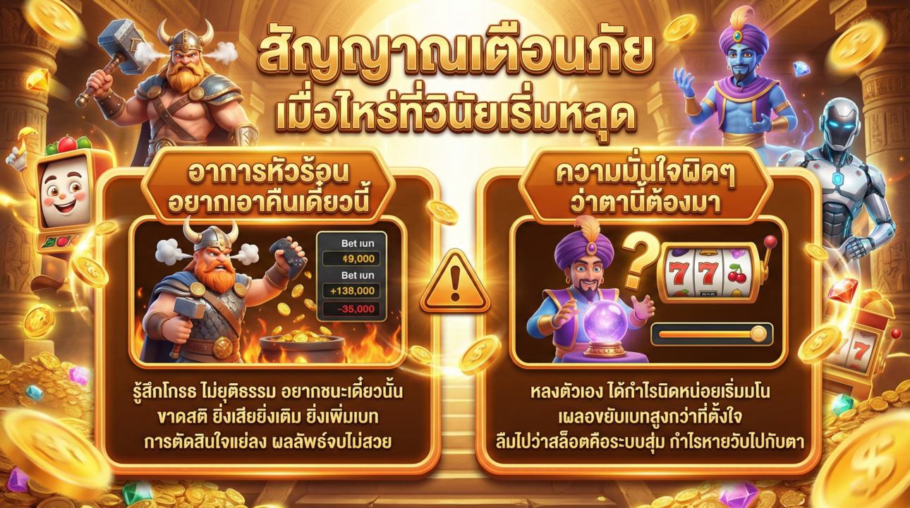 สัญญาณเตือนภัยวินัยเริ่มหลุด