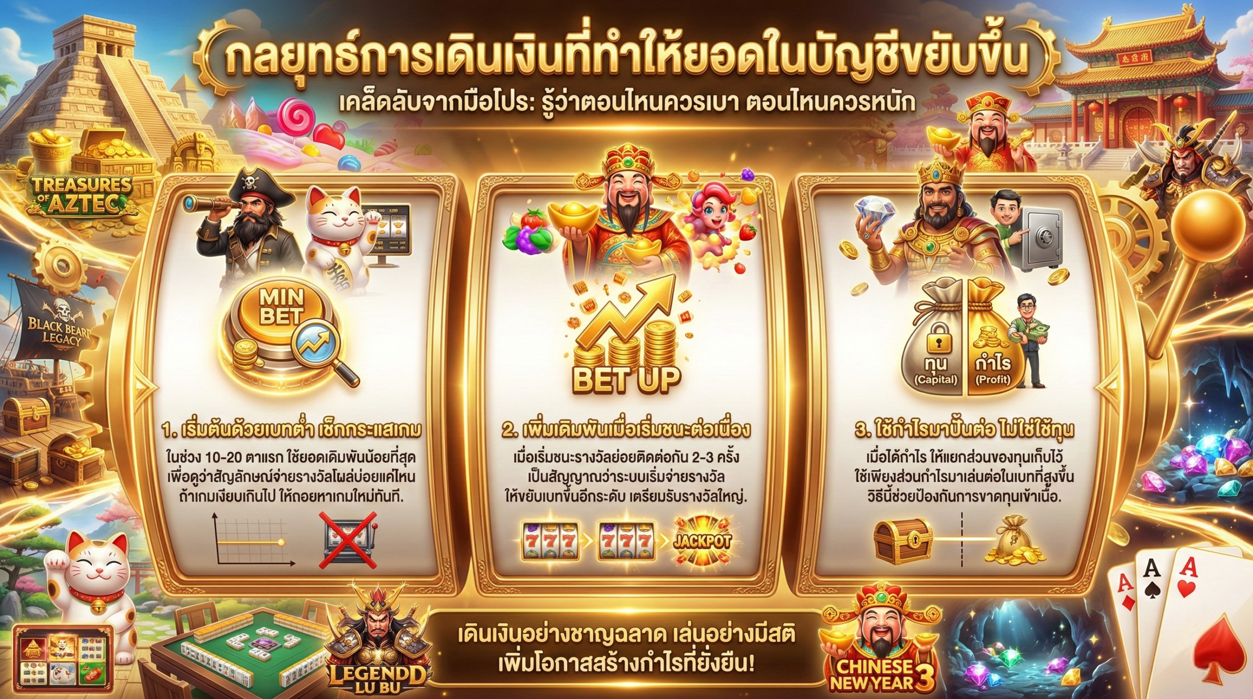 สูตรเดินเงินฉบับโปร เพิ่มโอกาสทำกำไร