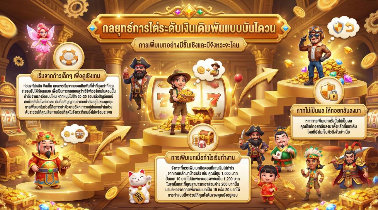 สูตรไต่ระดับเบททำกำไร