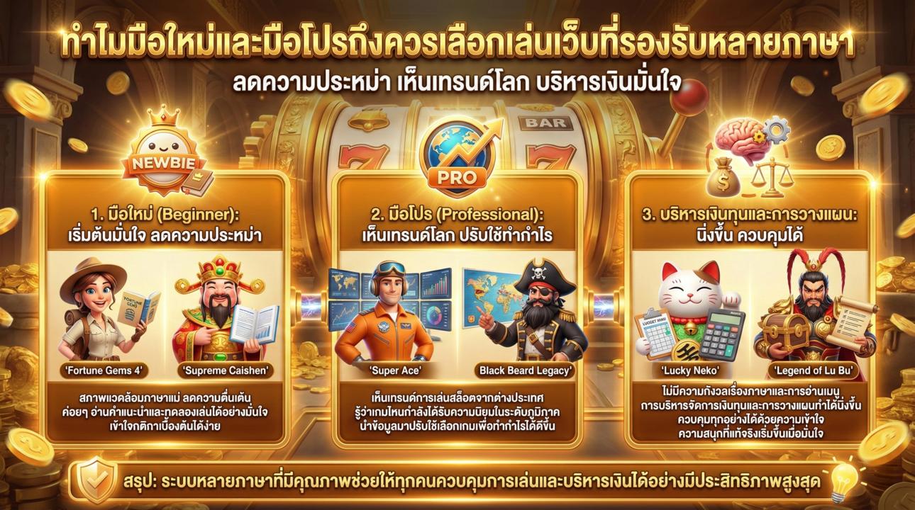 เว็บหลายภาษา ตัวช่วยสำคัญของมือใหม่และมือโปร