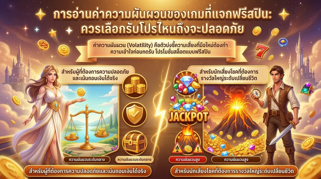 คัมภีร์อ่านค่าความผันผวนสล็อต