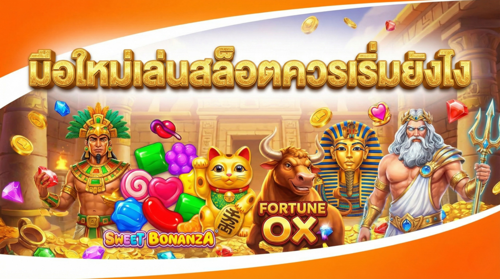 มือใหม่เล่นสล็อตควรเริ่มยังไง