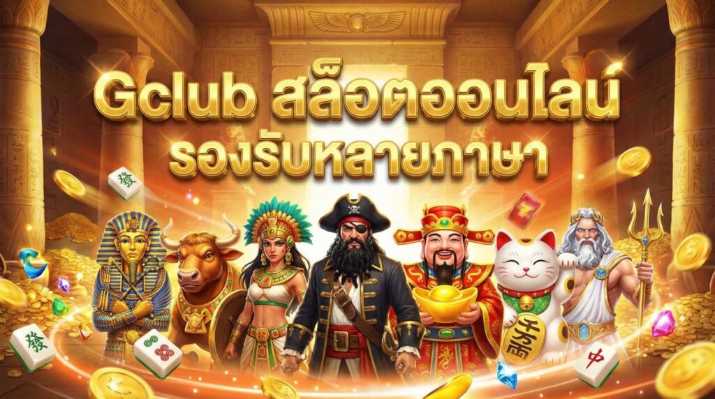 Gclub สล็อตออนไลน์ รองรับหลายภาษา