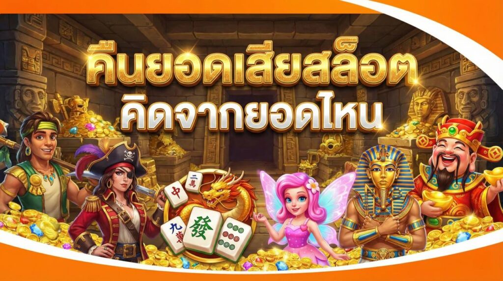 คืนยอดเสียสล็อต คิดจากยอดไหน