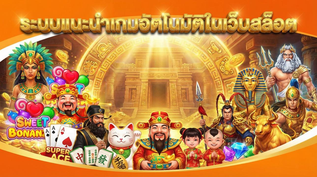ระบบแนะนำเกมอัตโนมัติในเว็บสล็อต