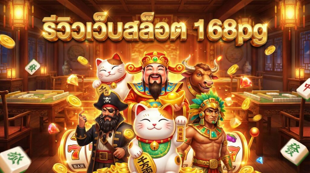 รีวิวเว็บสล็อต 168pg