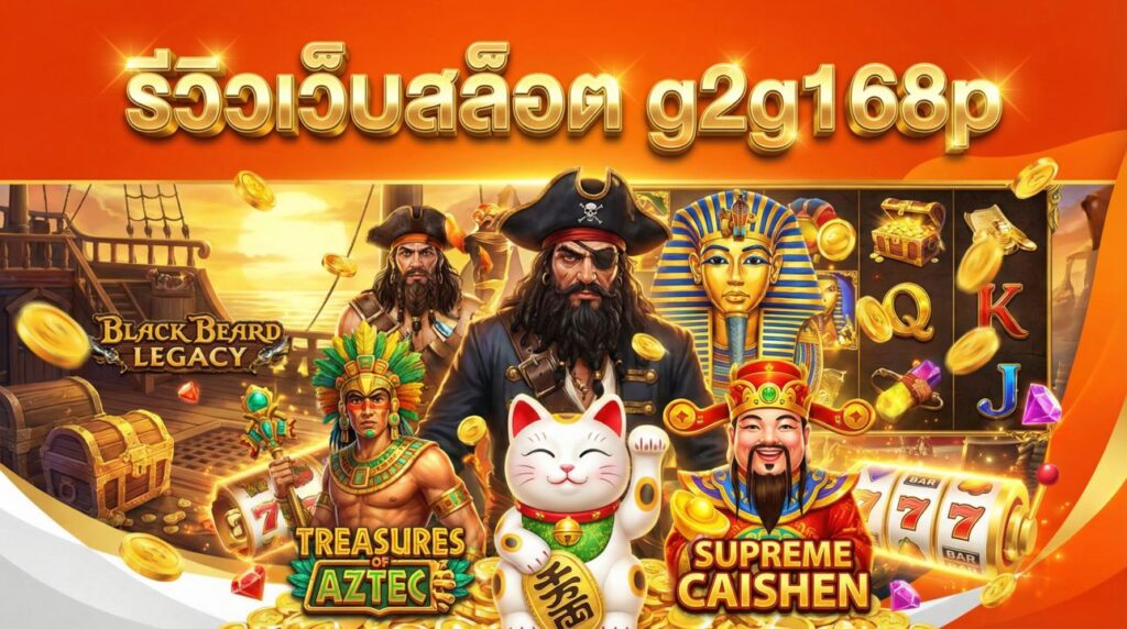 รีวิวเว็บสล็อต g2g168p