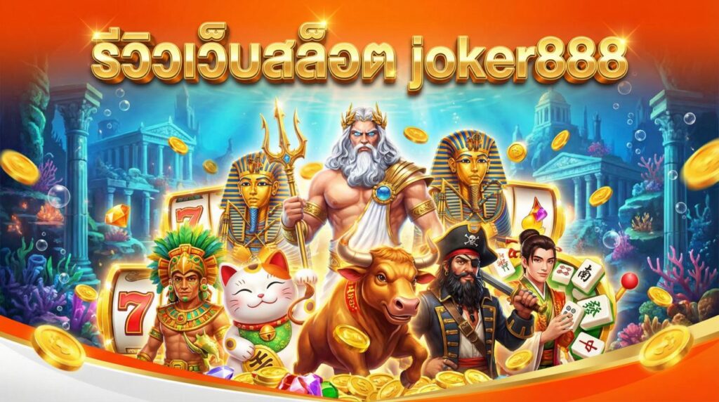 รีวิวเว็บสล็อต joker888