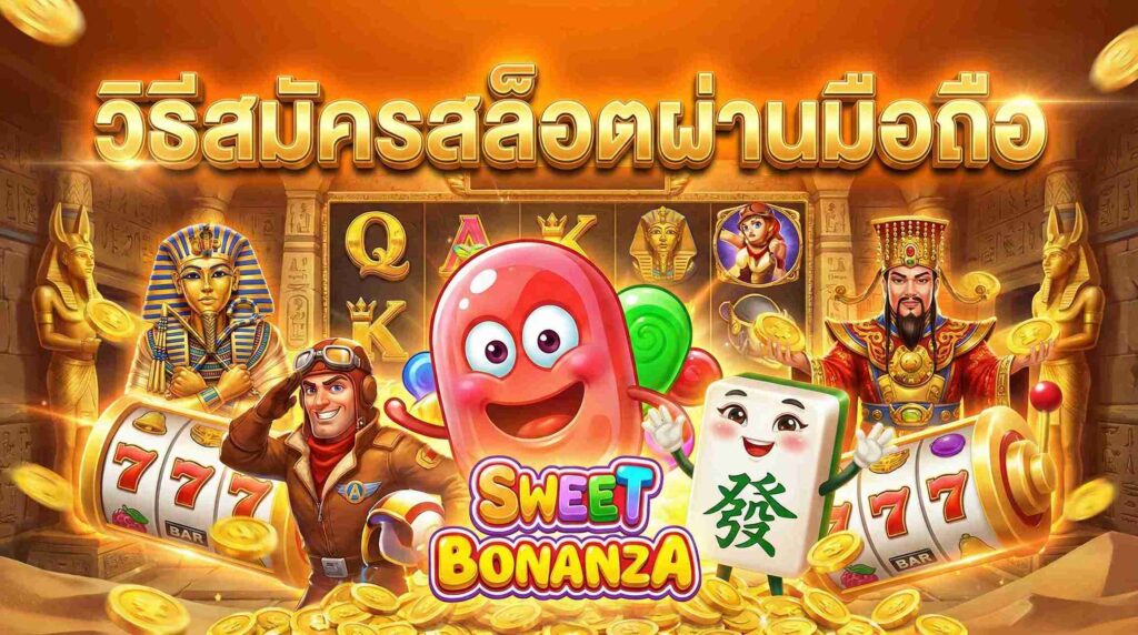 วิธีสมัครสล็อตผ่านมือถือ