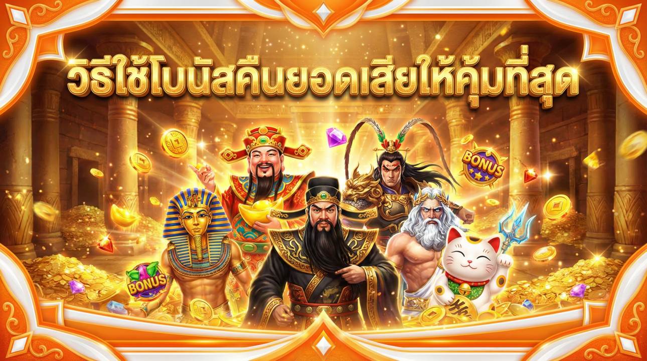 วิธีใช้โบนัสคืนยอดเสียให้คุ้มที่สุด