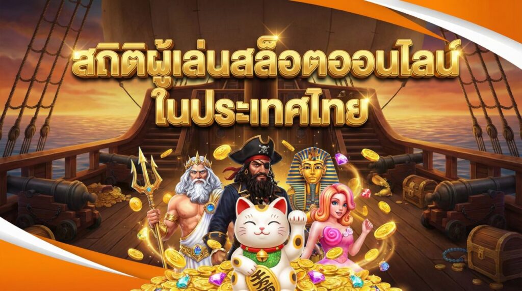 สถิติผู้เล่นสล็อตออนไลน์ในประเทศไทย