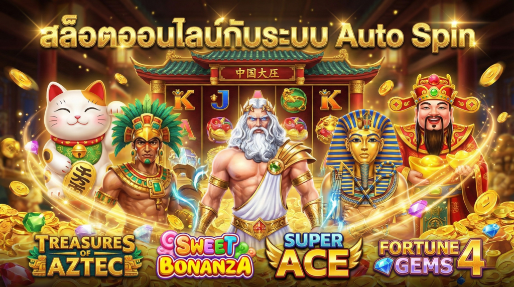 สล็อตออนไลน์กับระบบ Auto Spin