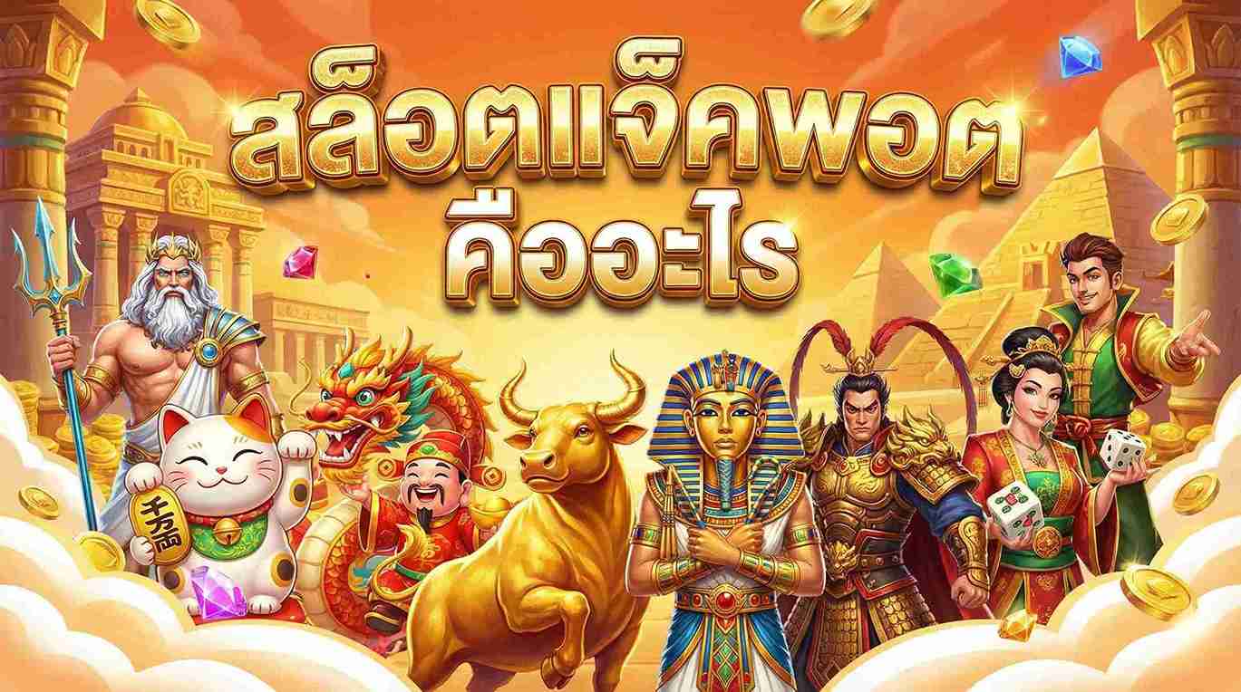 สล็อตแจ็คพอต คืออะไร