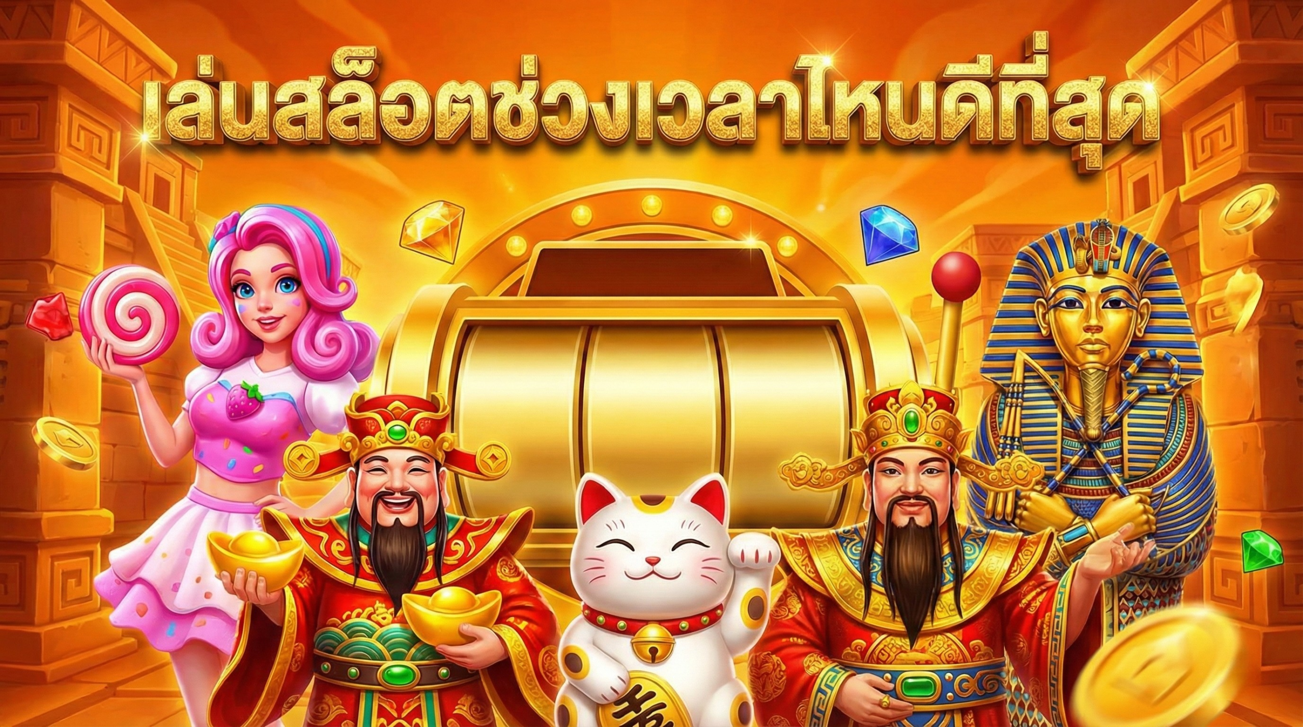 เล่นสล็อตช่วงเวลาไหนดีที่สุด