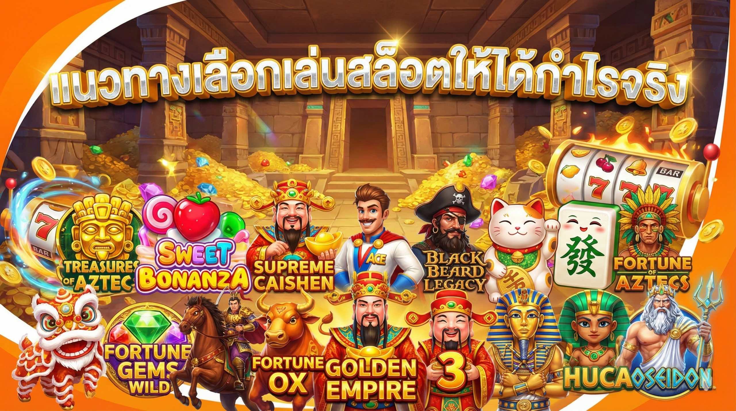 แนวทางเลือกเล่นสล็อตให้ได้กำไรจริง