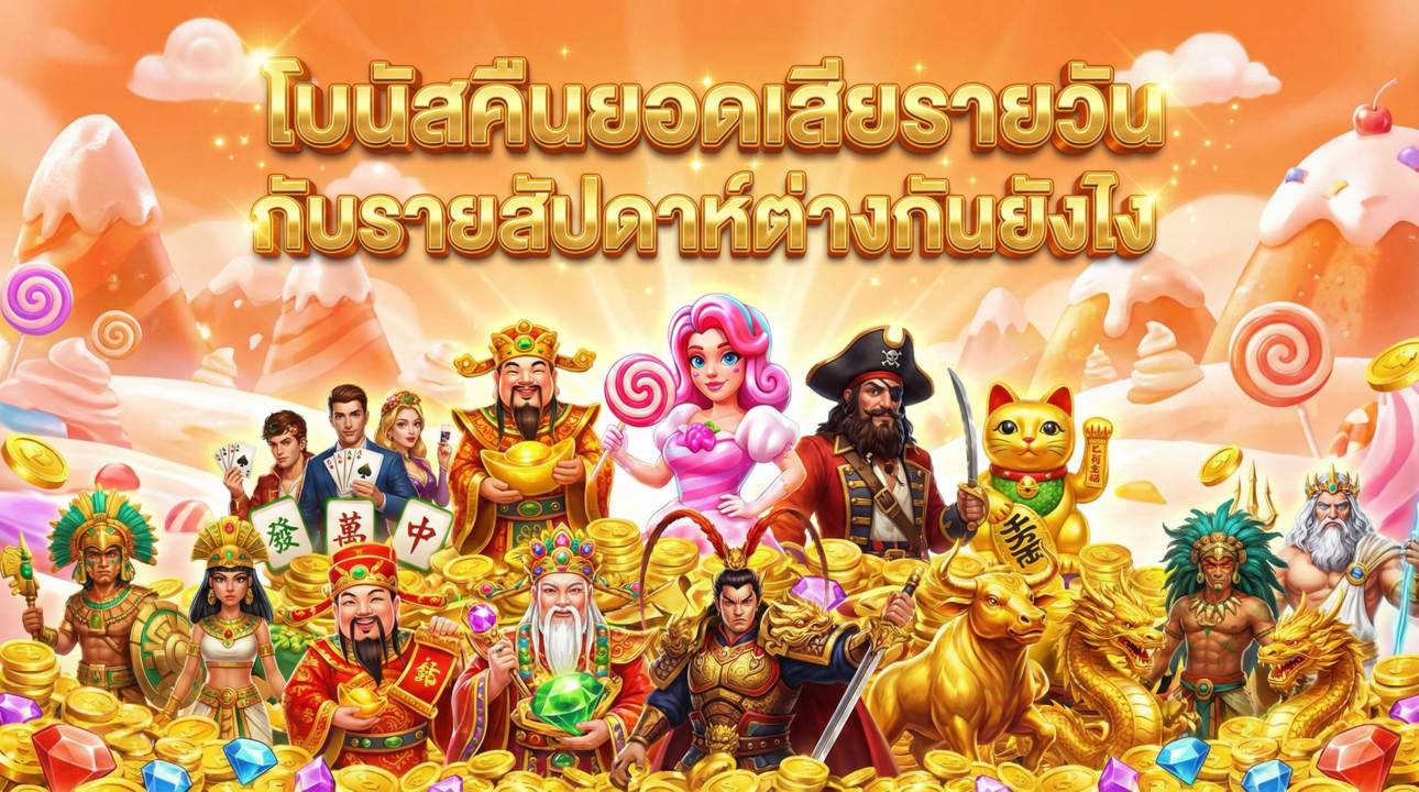 โบนัสคืนยอดเสียรายวันกับรายสัปดาห์ต่างกันยังไง