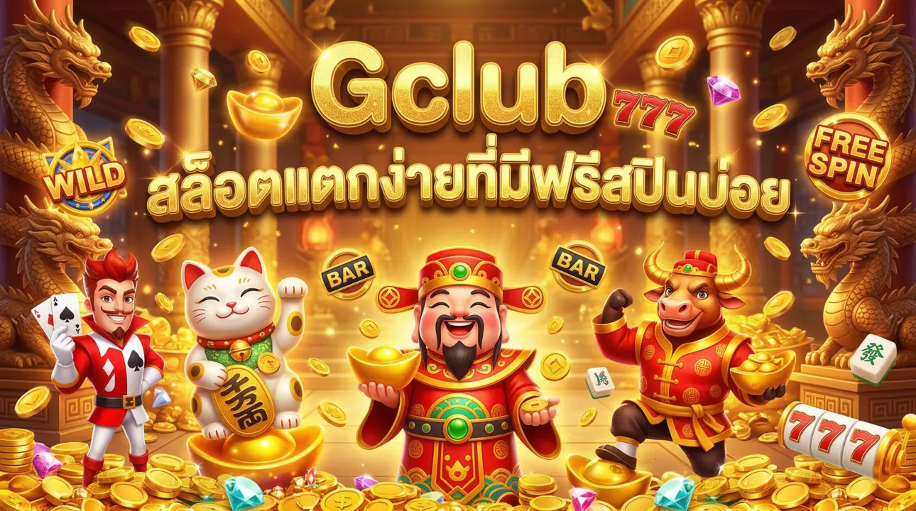 Gclub สล็อตแตกง่ายที่มีฟรีสปินบ่อย