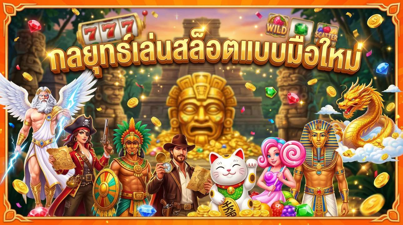 กลยุทธ์เล่นสล็อตแบบมือใหม่