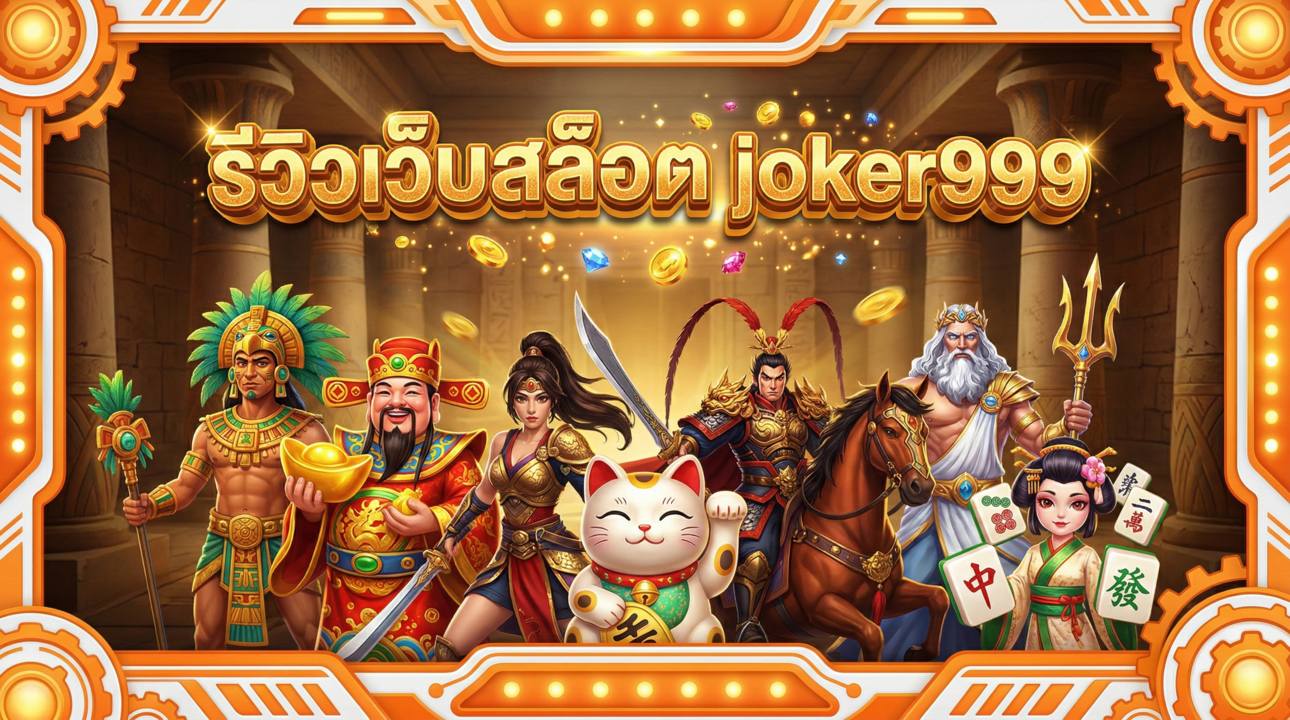 รีวิวเว็บสล็อต joker999