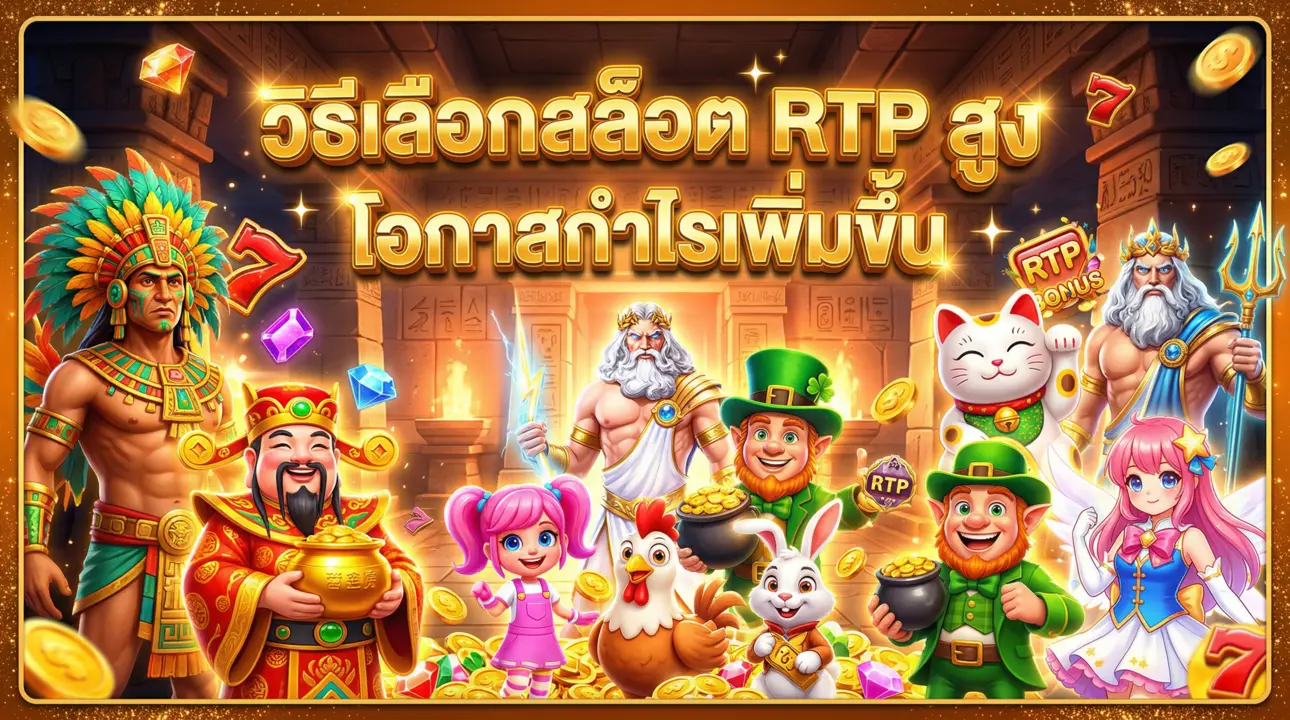 วิธีเลือกสล็อต RTP สูง โอกาสกำไรเพิ่มขึ้น