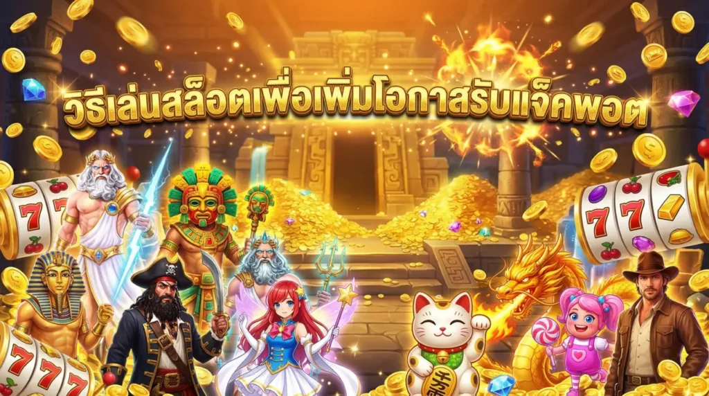 วิธีเล่นสล็อตเพื่อเพิ่มโอกาสรับแจ็คพอต