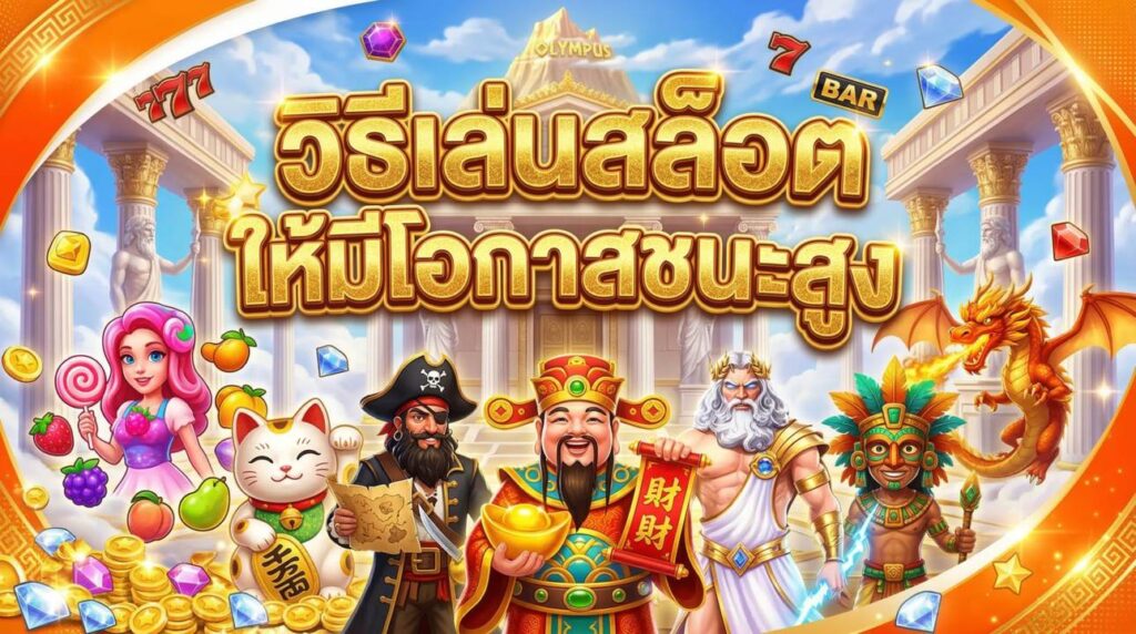 วิธีเล่นสล็อตให้มีโอกาสชนะสูง