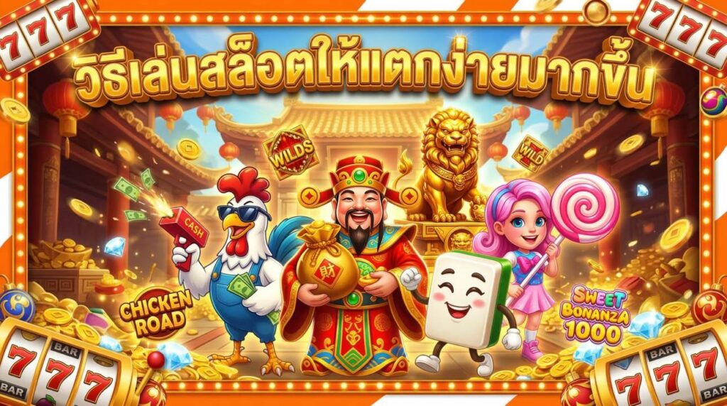 วิธีเล่นสล็อตให้แตกง่ายมากขึ้น