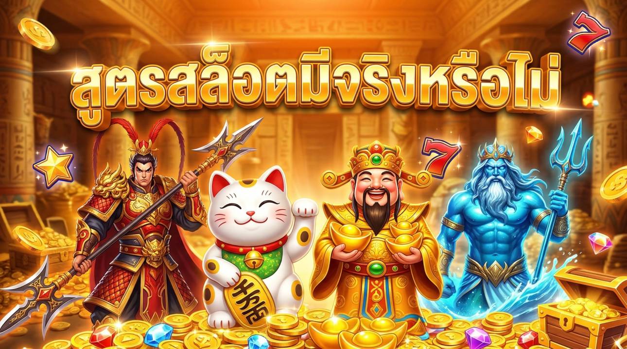 สูตรสล็อตมีจริงหรือไม่