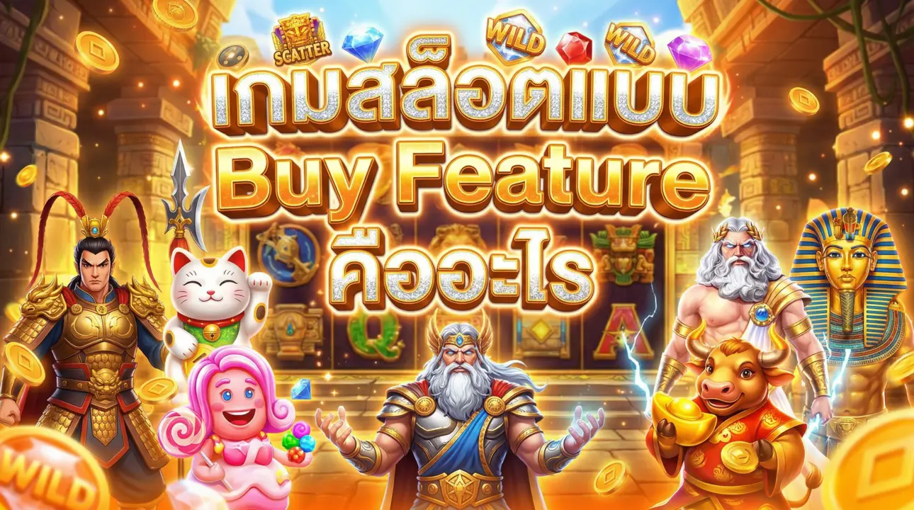 เกมสล็อตแบบ Buy Feature คืออะไร