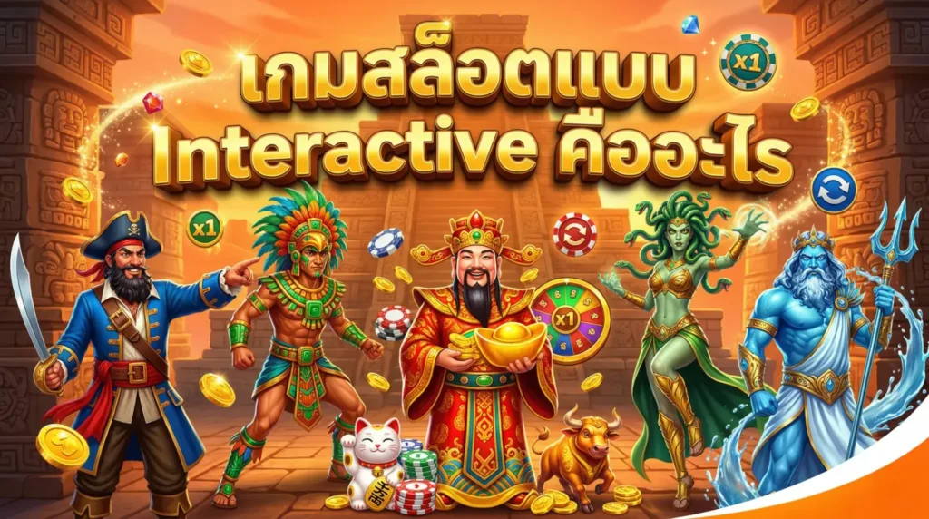 เกมสล็อตแบบ Interactive คืออะไร