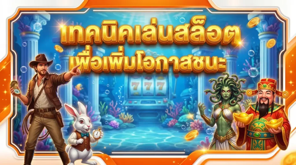 เทคนิคเล่นสล็อตเพื่อเพิ่มโอกาสชนะ