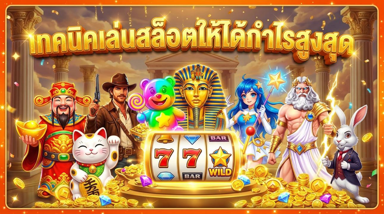 เทคนิคเล่นสล็อตให้ได้กำไรสูงสุด