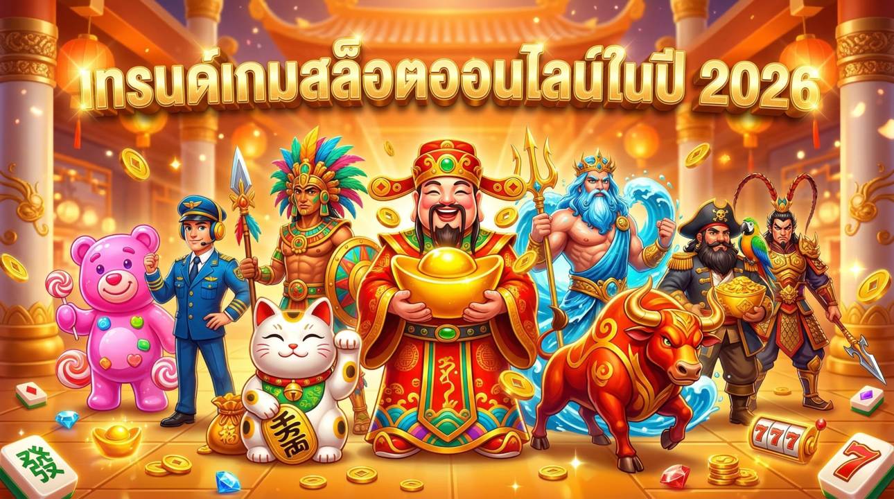 เทรนด์เกมสล็อตออนไลน์ในปี 2026