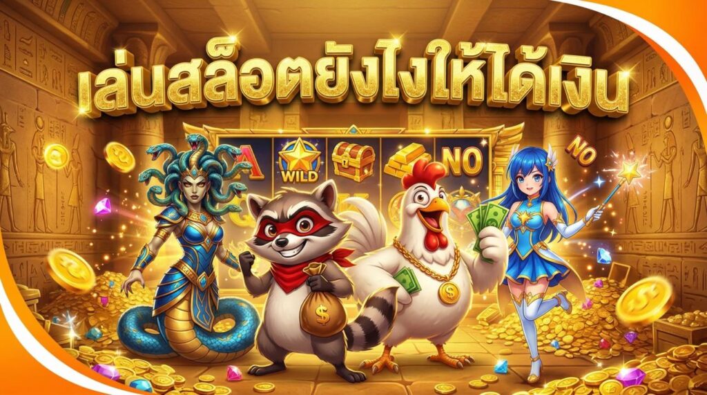 เล่นสล็อตยังไงให้ได้เงิน