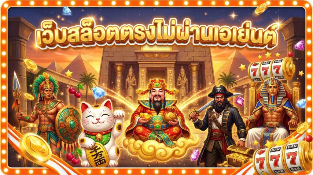 เว็บสล็อตตรงไม่ผ่านเอเย่นต์