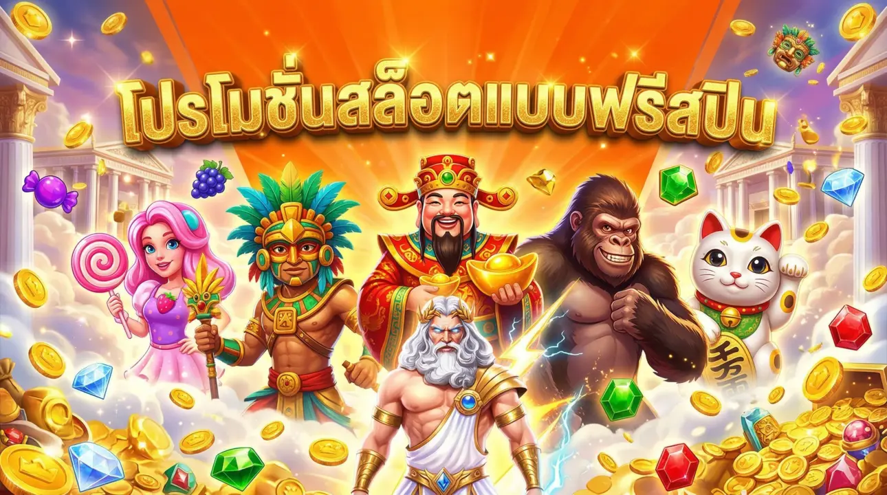 โปรโมชั่นสล็อตแบบฟรีสปิน